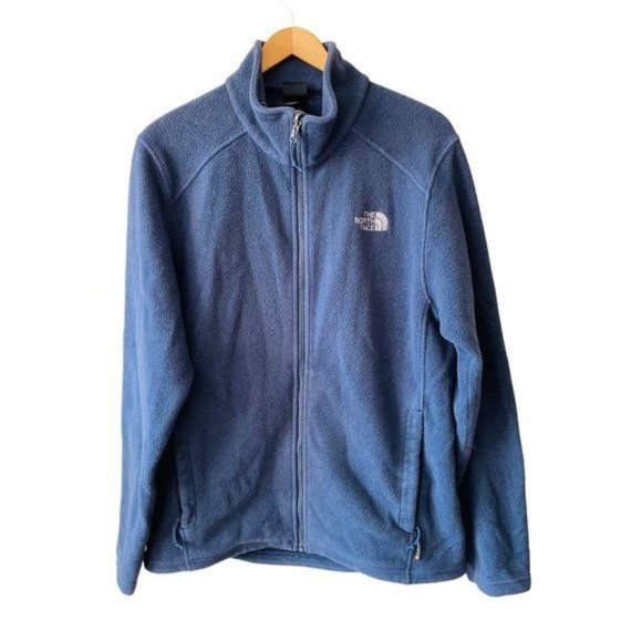 The North Face Other - The North Face Men's Polar Blue Fleece Full Zip Collard Jacket